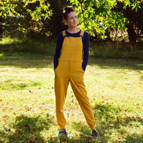 The Great Fantastic Swoveralls Dijon Jogger Pants Straps Pockets Overalls 4X - Picture 1 of 10